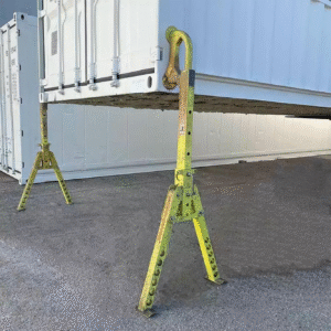 Béquille de levage container
